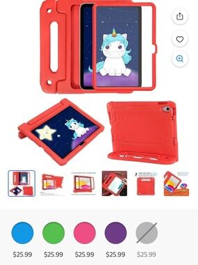 Case for iPad 10th Generation 10.9 inch Kids Shockproof Handle Stand Cover New